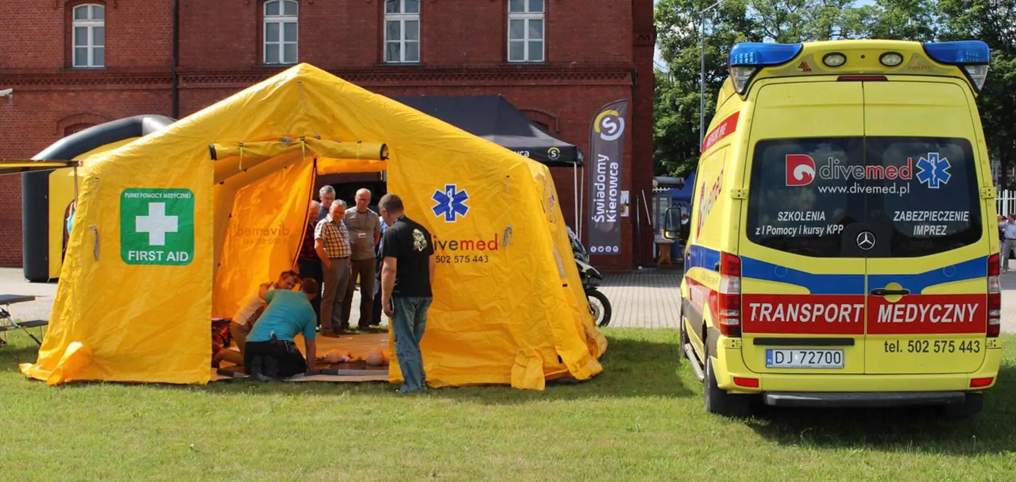 zabezpieczanie medyczne imprez