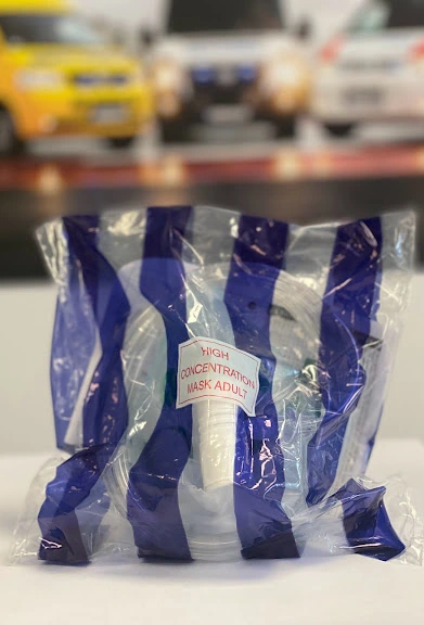 Maska tlenowa EcoLite z rezerwuarem