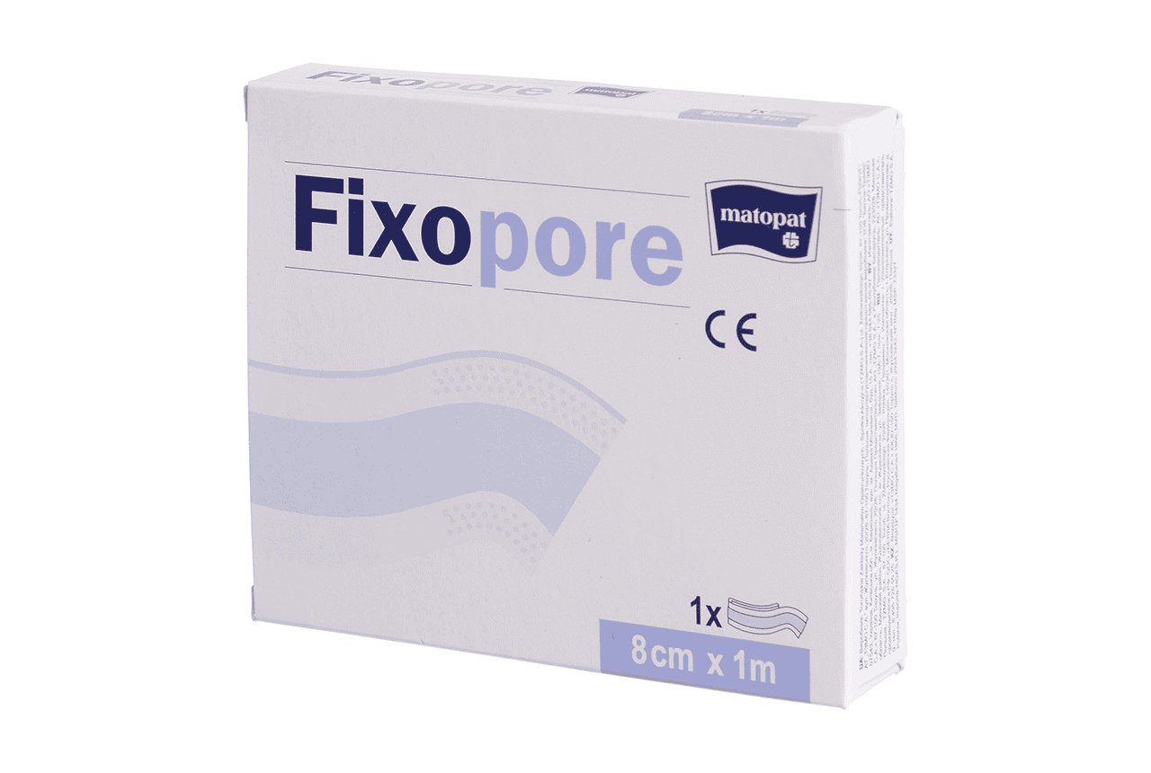 Plaster z opatrunkiem  8cm x 1m FIXOPORE